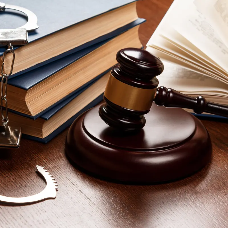 Balança da Justiça representando o Direito Criminal